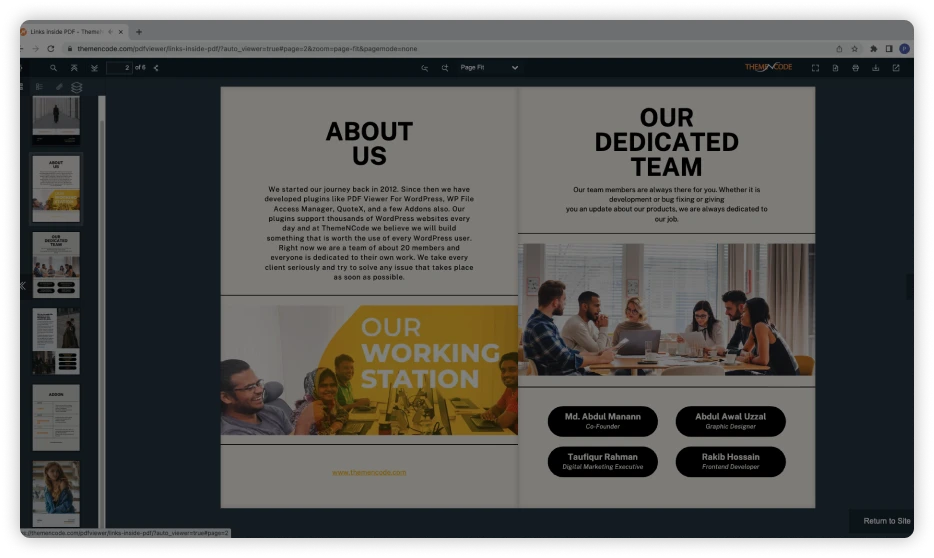 Midnight calm color scheme