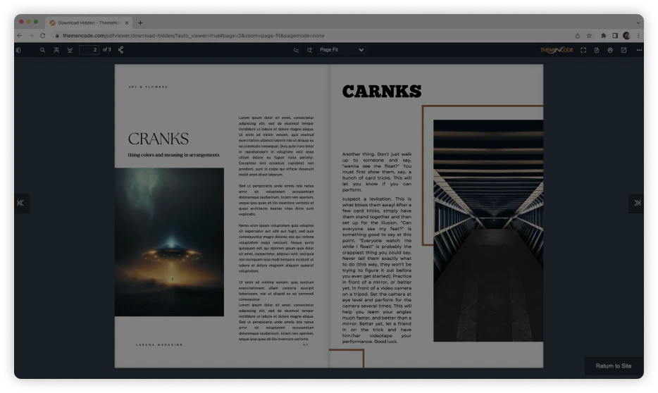 Midnight calm color scheme
