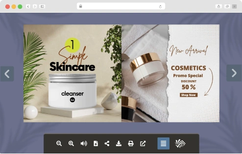 Cosmetic AD  FlipBook