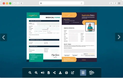 Application form FlipBook