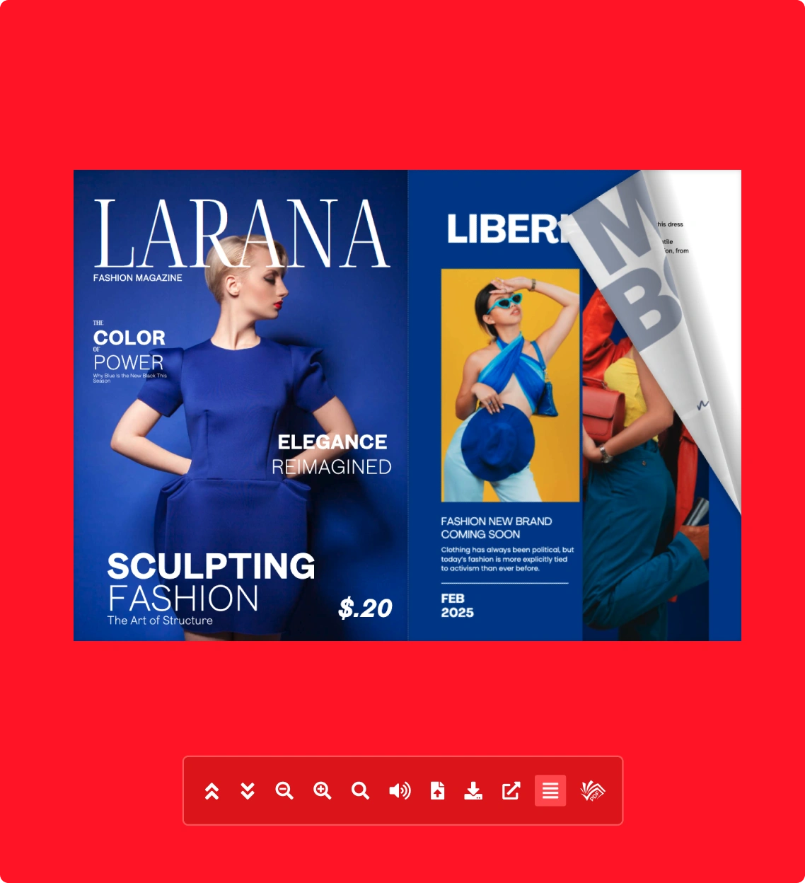 Smart Red Color Scheme