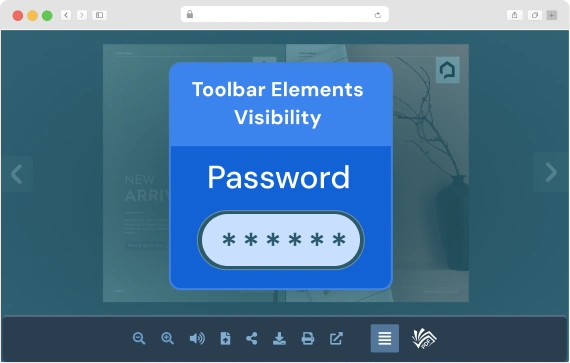 Password Protected PDF Viewer