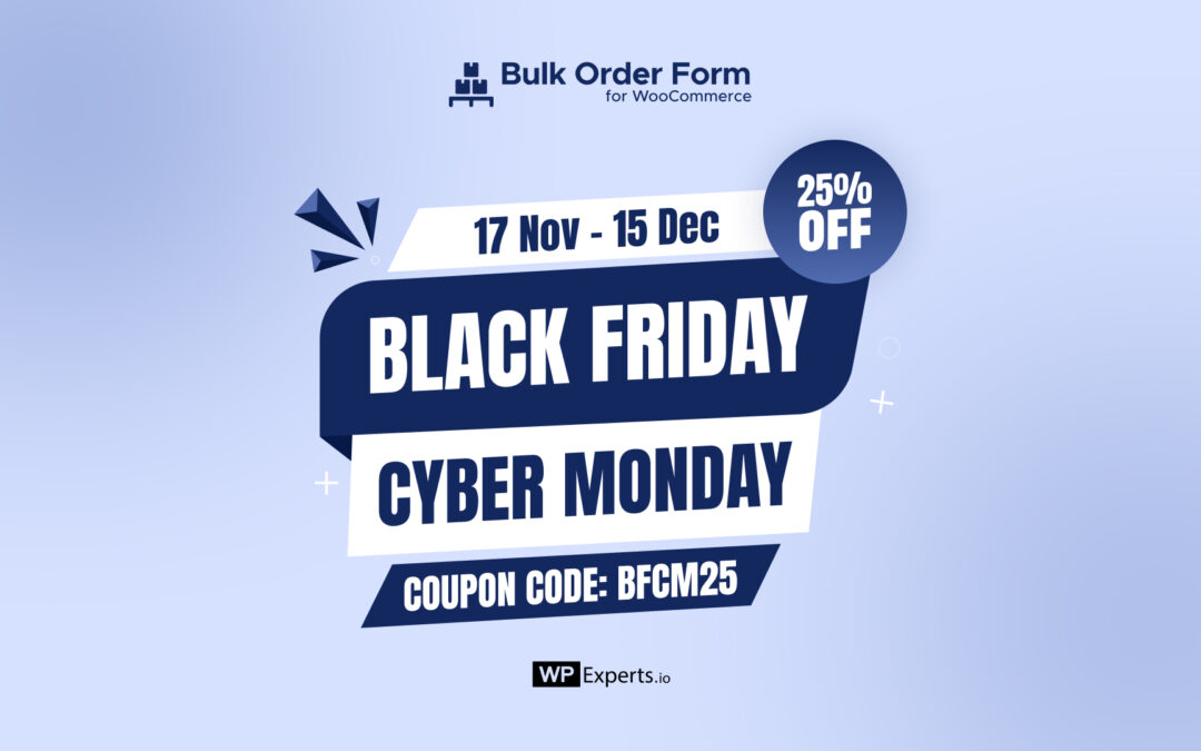 Bulk Order Form for WooCommerce