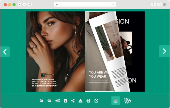 Sea Green PDF Viewer