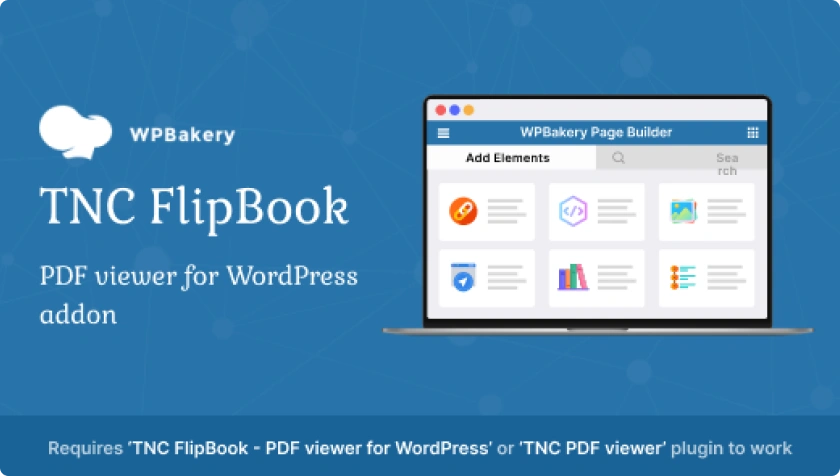 WPBakery – TNC FlipBook Addon