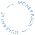 Money Back Guarantee Curve Text