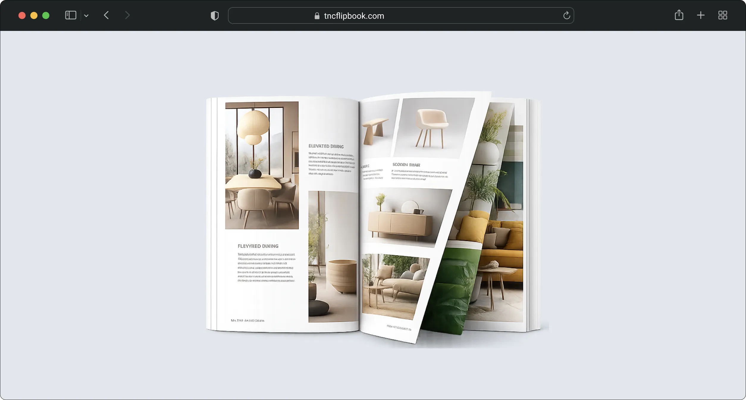 tncflipbook 3d preview